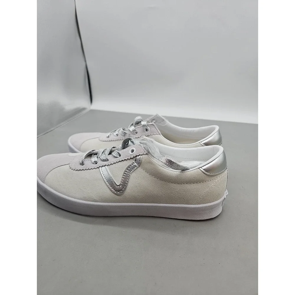 Vans‎ Sport Low High Shine Gray Blanc De Blanc Men's 9.5/Women's 11 Suede New